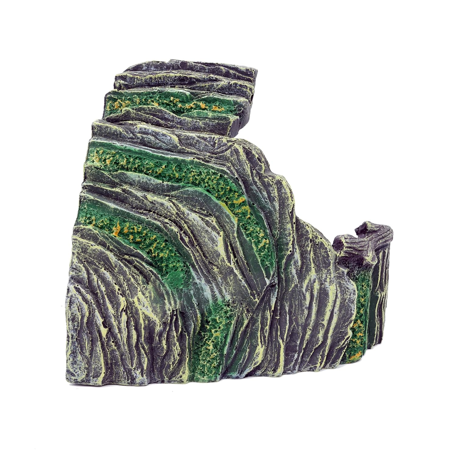 JIHAQUA Terrarium Decor Reptile Hide Reptile Hides and Caves Aquarium Tank Accessories Decorations,Medium