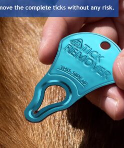 JOTOVO 3 Pack Tick Remover Tool Portable, Tick Removal for Pet and Humans, Safe and Reliable, Pain-Free, Essential Tools for Outdoor Activities