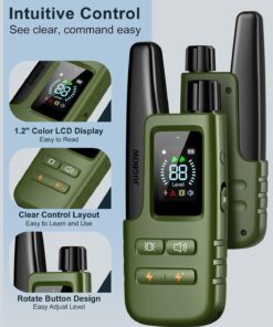 Jugbow Dog Shock Collar - 4500FT Dog Training Collar with Remote, IPX8 Waterproof Electric Dog Collar with 4 Training Modes, Security Lock, Rechargeable eCollar for 10-120lbs...