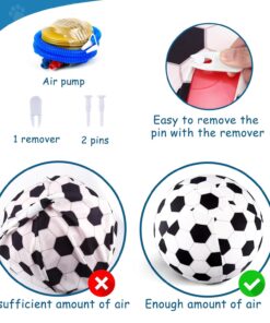 Juome Herding Ball for Dogs, Horse Ball with Cover, 20