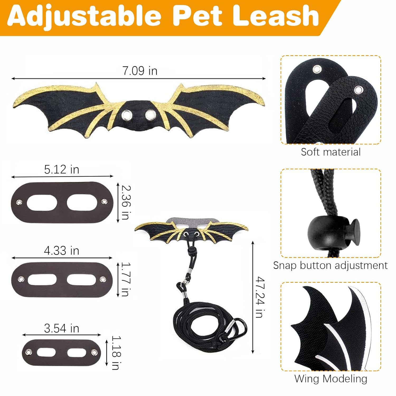 kathson Bearded Dragon Carrier with Harness and Leash Set, Large Reptile Travel Carrier Portable Lizard Backpack Clear Small Animals Carrying Bag for Gecko Hamster Rabbit...