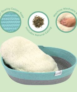 Kitty City Cat Bed, Cotton, 14