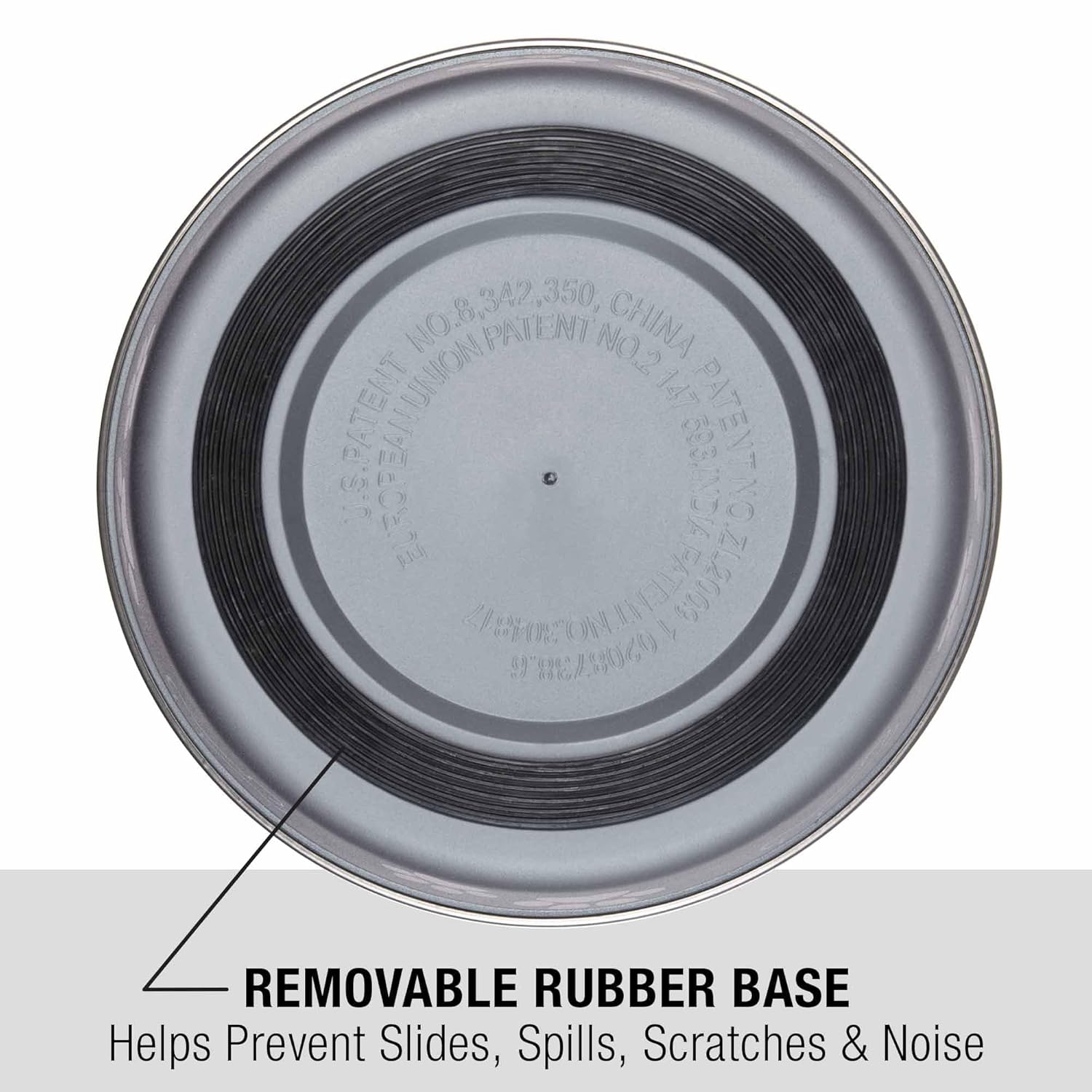 Loving Pets Bella Dog Bowls- Stainless Steel Dog & Cat Bowls - Spill Proof Dog Food Bowl, Cat Bowl, Puppy Essentials & Pet Supplies Great for Home & Travel (Medium 20-35 lbs,...