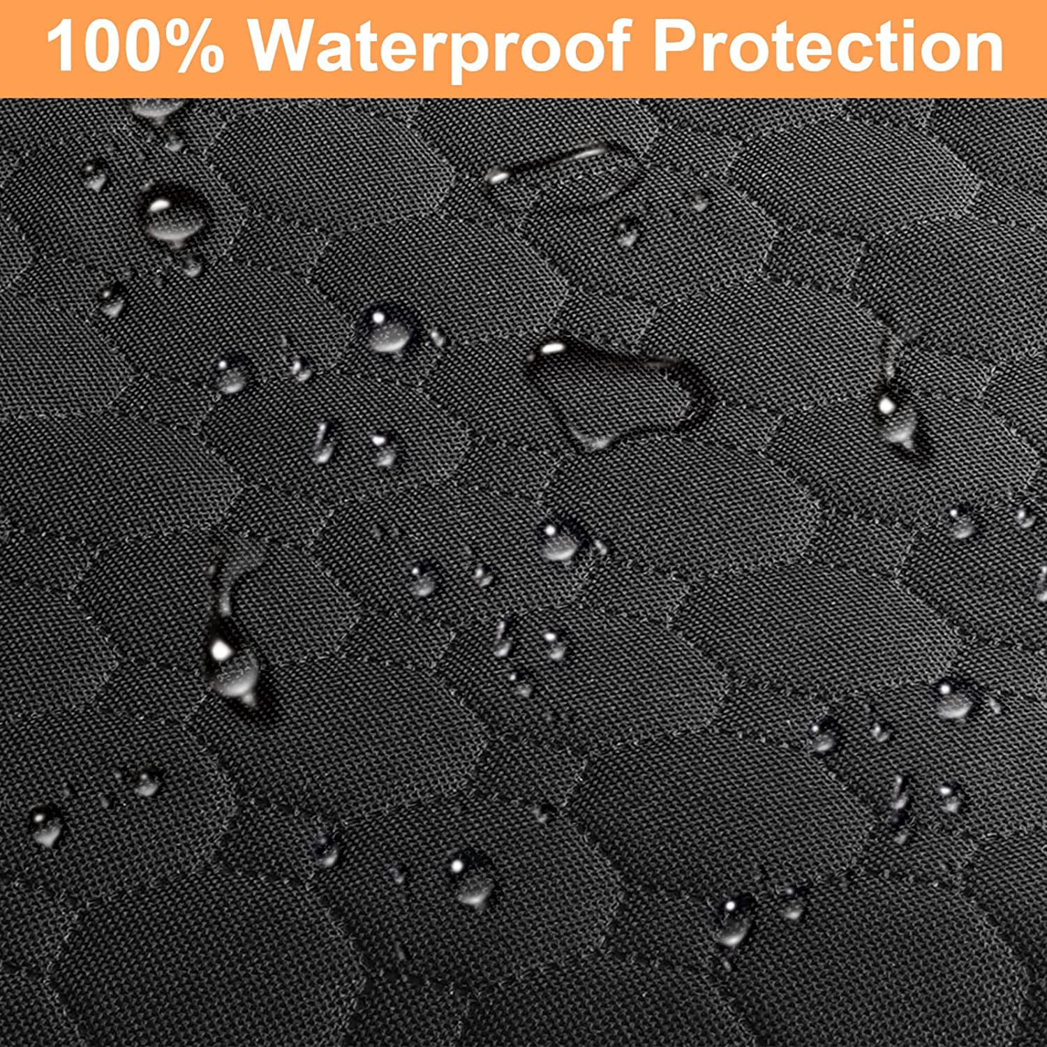 Mancro Dog Car Seat Cover, 2026 Upgraded 600D Heavy Duty Waterproof & Scratch-Resistant Dog Hammock for Car, Back Seat Pet Cover for Dogs with Sedan, Trucks and SUVs, Standard,...