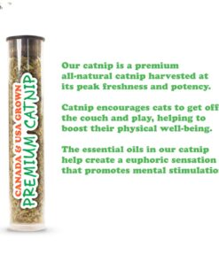 Meowijuana Chameleon Jump 'n' Jamb Door Hanging Cat Toy and Honeysuckle Haze Catnip Blend | Refillable Interactive Catnip Toy | Catnip Grown in North America