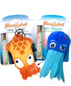 Meowijuana Jump 'n' Jamb Door Hanging Cat Toy | Dragonfly | Refillable Interactive Catnip Toy | Promotes Play and Cat Health | Includes Potent Catnip Grown in North America