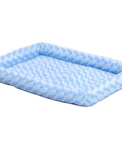 MidWest Homes for Pets QuietTime Fashion XXS Dog Bed - Pink Faux Fur Bolster, Ultra-Soft and Machine Washable, Fits 18-Inch Crates and Carriers, for Small Dogs and Cats