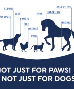 Musher's Secret Dog Paw Wax 60g – Moisturizing Dog Paw Balm – Helps Protect & Heals Cracked Paws – Creates an Invisible Paw Protectors Barrier – All-Natural Nose & Paw Balm with...
