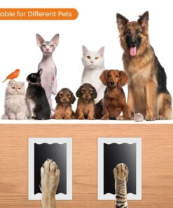Nabance Inkless Paw Print Kit for Dogs, Cats & Babies, 4 Clean Touch Ink Pads and 8 Imprint Cards, Pet Paw Print Impression Kit for Dog Nose & Baby Handprint Kit, Keepsake Gift...