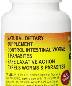 Nature Zone SNZ59321 Reptile Worm Guard Powder, 2-Ounce