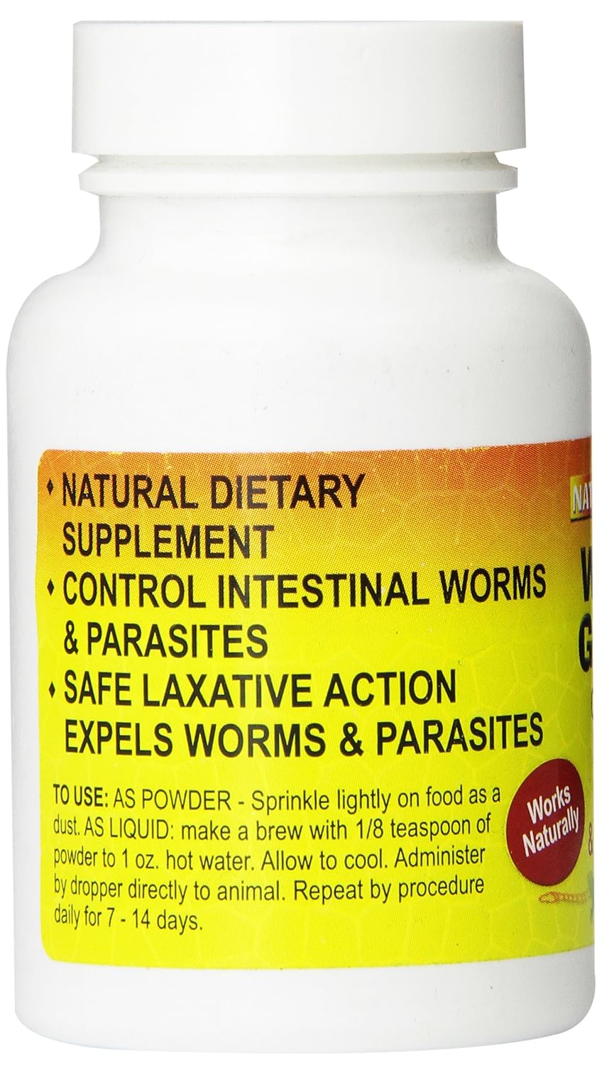 Nature Zone SNZ59321 Reptile Worm Guard Powder, 2-Ounce