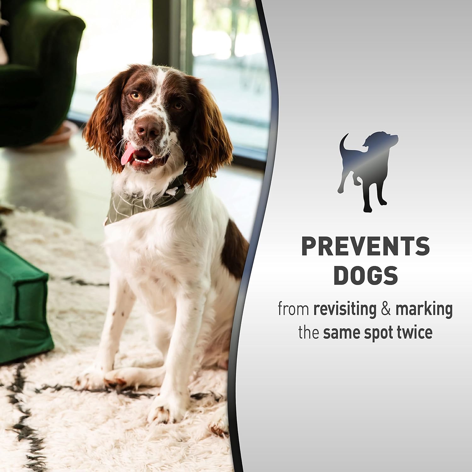 Nature's Miracle Advanced Platinum No More Marking, Helps Discourage Repetitive Dog Marking, 24 oz