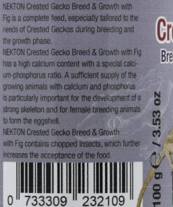 Nekton Crested Gecko Fig for Growth and Breeding 100g (3.53oz)