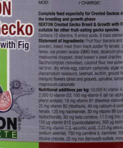 Nekton Crested Gecko Fig for Growth and Breeding 100g (3.53oz)