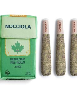 Nocciola 3 Pack Catnip Toys for Cats, Funny Cat Toys Filled with 100% Pure Organic Catnip, Safe Kitten Teething Chew and Kicker Toys, Stress Relieving Fun for Indoor Cats