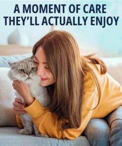 NOVEHA 150 PCs Cat Ear Wipes that Gently Clean & Soothe Sensitive Cat Ears; Soft Ear Cleaner for Removing Wax, Dirt & Odor; Alcohol-Free Ear Care with pH Balanced Formula;...