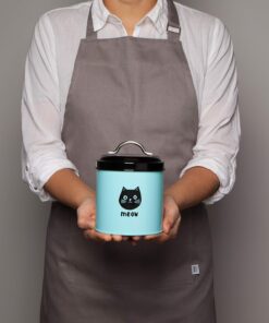 Now Designs 5088001aa Cat Treat Tin, Cats Meow