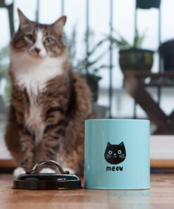 Now Designs 5088001aa Cat Treat Tin, Cats Meow