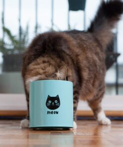 Now Designs 5088001aa Cat Treat Tin, Cats Meow