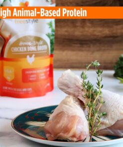 Nulo Freestyle Bone Broth, Premium Food Topper for Cats and Dogs, with Collagen and Chondroitin Sulfate to Help Boost The Quality of Your Pet’s Coat and Skin, 20 FL Oz Pouch