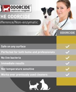 Odorcide K.O.E. Apricot Odor Eliminator 16 oz for Strong Odor for Cages, Runs & More – Home & Kennel w/Safe, Non-Enzymatic Formula