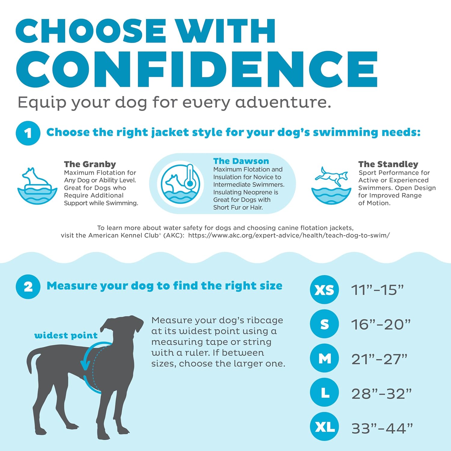 Outward Hound Dawson Swim Blue Dog Life Jacket, XS