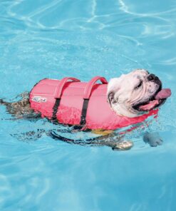 Outward Hound Granby Splash Pink Dog Life Jacket, Large