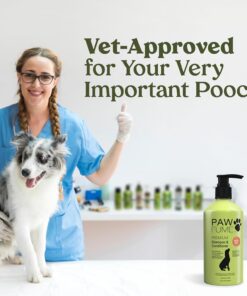 PAWFUME Deshedding Dog Shampoo and Conditioner, Show Dog, 1-Pack – Nourish & Detangle for Silky Soft Coat – Probiotic, Deep-Cleaning, pH-Balanced Formula – Salon-Quality Shampoo...