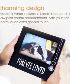 Pearhead Forever Loved Pet Keepsake Picture Frame, Photo Frame for Pet Owners and Dog Lovers, Ideal Memorial Gift for Loss of Dog and Pet Remembrance, Wall Mount And Tabletop...