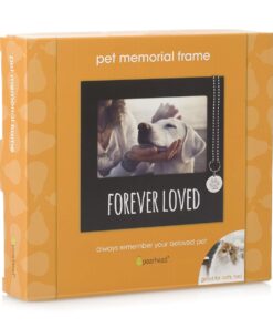 Pearhead Forever Loved Pet Keepsake Picture Frame, Photo Frame for Pet Owners and Dog Lovers, Ideal Memorial Gift for Loss of Dog and Pet Remembrance, Wall Mount And Tabletop...