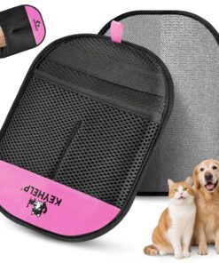 Pet Hair Removal Glove for Dogs & Cats, Newly Upgraded Reusable Electrostatic Pet Hair Glove, Magic Brush Pet Hair Remover Tool for Clothing, Couch, Carpet, Car Seat