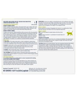 PetArmor Plus Flea and Tick Prevention for Cats over 1.5 lbs, Cat Flea and Tick Treatment, 6 Doses, Waterproof Topical, Fast Acting