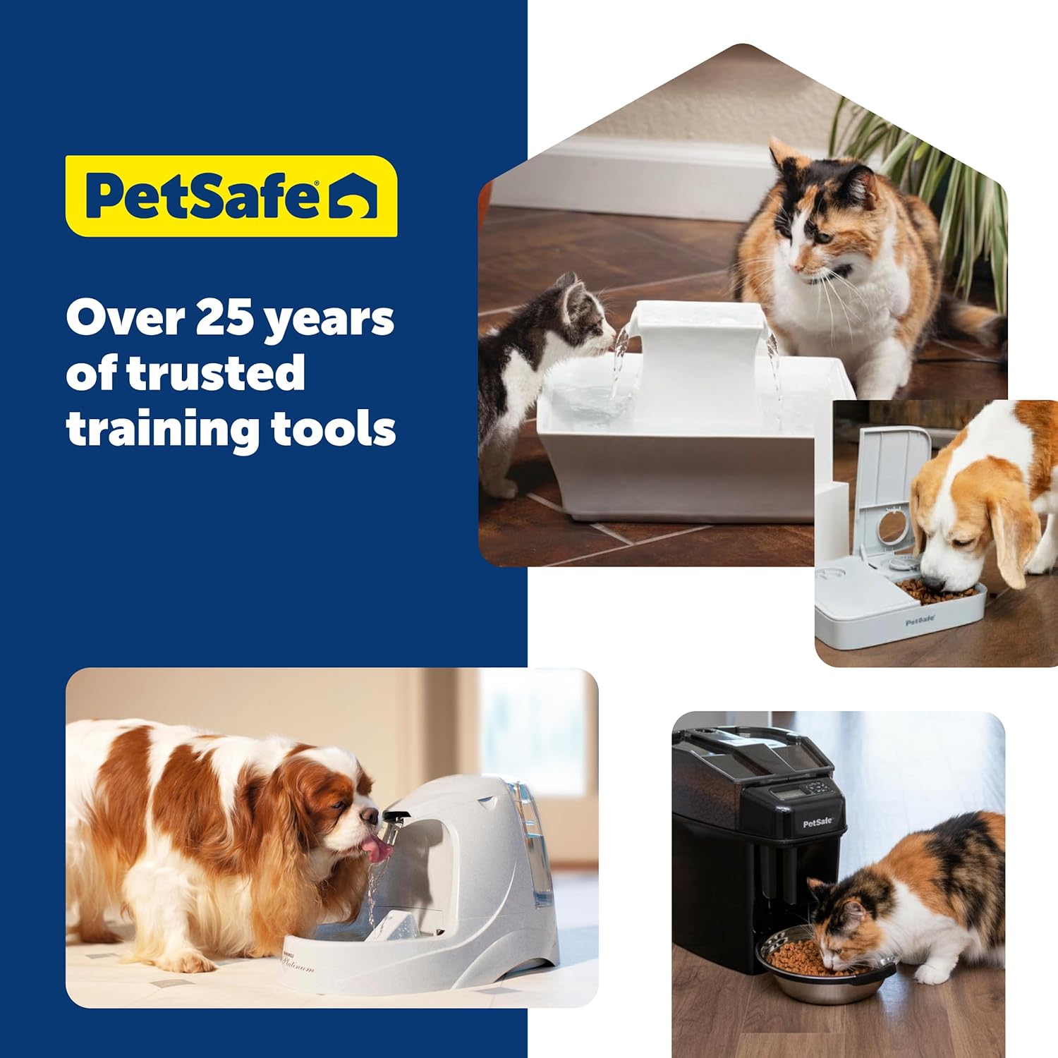 PetSafe Drinkwell Replacement Foam Filters - Compatible with PetSafe Ceramic and Stainless Steel Pet Fountains for Water Dispensers, 2 Pack (PAC00-13711)