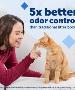 PetSafe ScoopFree Disposable Crystal Cat Litter Tray - Easy Cleaning Box - Refill Tray for Automatic Litter Box - Fresh Scent - 4.3 lb Bags - 3 Pack
