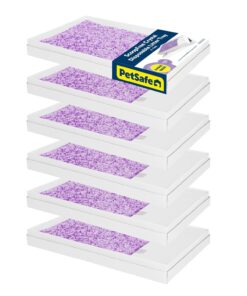 PetSafe ScoopFree Disposable Crystal Cat Litter Tray - Easy Cleaning Box - Refill Tray for Automatic Litter Box - Fresh Scent - 4.3 lb Bags - 3 Pack