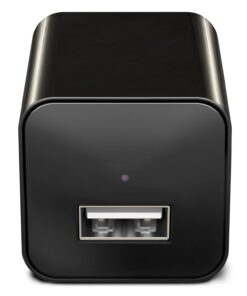 Premium Plug-in Dome Cam, 1080p Full HD Always-On, Motion Detection, No WiFi Needed, Easy Setup, Indoor Cam for Home & Pet Nanny Use