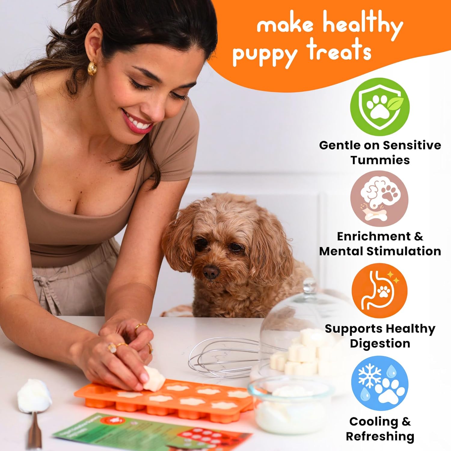 Premium Puppy Starter Kit - New Puppy Gift Basket with Essentials, Toy Box, Treat Tray, Training Supplies, Chew & Squeaky Toys for Puppies and Small Dogs - Complete Dog Must...