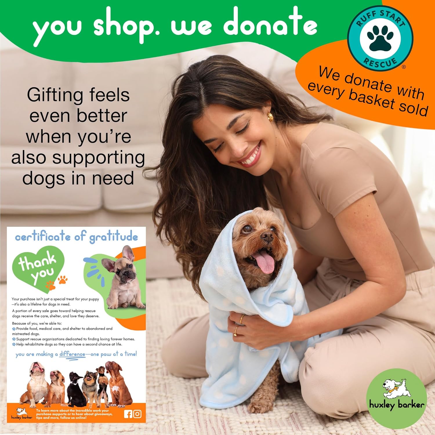 Premium Puppy Starter Kit - New Puppy Gift Basket with Essentials, Toy Box, Treat Tray, Training Supplies, Chew & Squeaky Toys for Puppies and Small Dogs - Complete Dog Must...