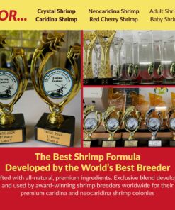 Professional Shrimp Tank Cycling Powder 40g - 100% Success Rate Tank Starter - Establishes Essential Microorganisms Culture - Biofilm for Crystal Red, Caridina & Neocaridina...