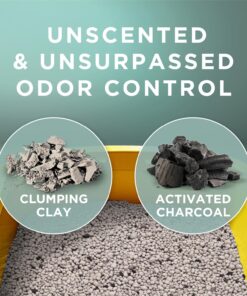 Purina Tidy Cats Free and Clean Unscented Clumping Cat Litter with Odor Control - 38 lb. Box