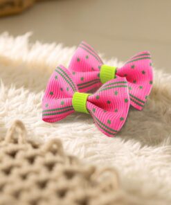 QingHan Dog Hair Bows Small Puppy Clips for Pet Grooming Accessories Doggy Gifts 60Pcs (30 Pairs)