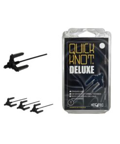 Quick Knot® Deluxe | Mane Clip for Braiding | Designed for Horses and Ponies | Reusable | 3 Colors, 2 Sizes (Black, XL)