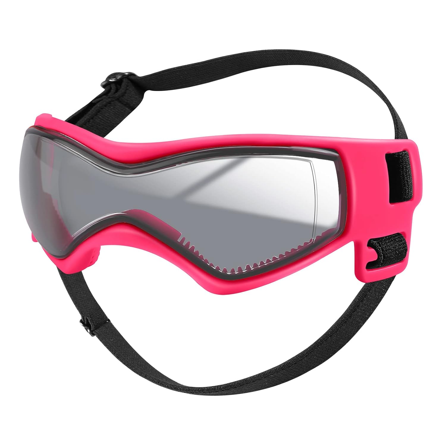 QUMY Dog Goggles UV Protection for Small to Medium Breed, Dog Sunglasses Windproof Anti-Fog Dustproof Snowproof, Puppy Glasses for Outdoor Riding Driving with Comfortable Frame...