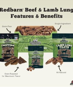 Redbarn Choppers 9oz (Case of 8 Bags)