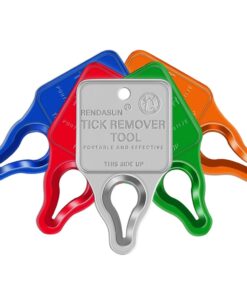 Remover Tool, Quick and Safe, and Reliable Suitable for Pets, Animals, and Humans, Essential Remover Tool for Portable Outdoor Living (5 Pack Orange Red Blue Green Silver)