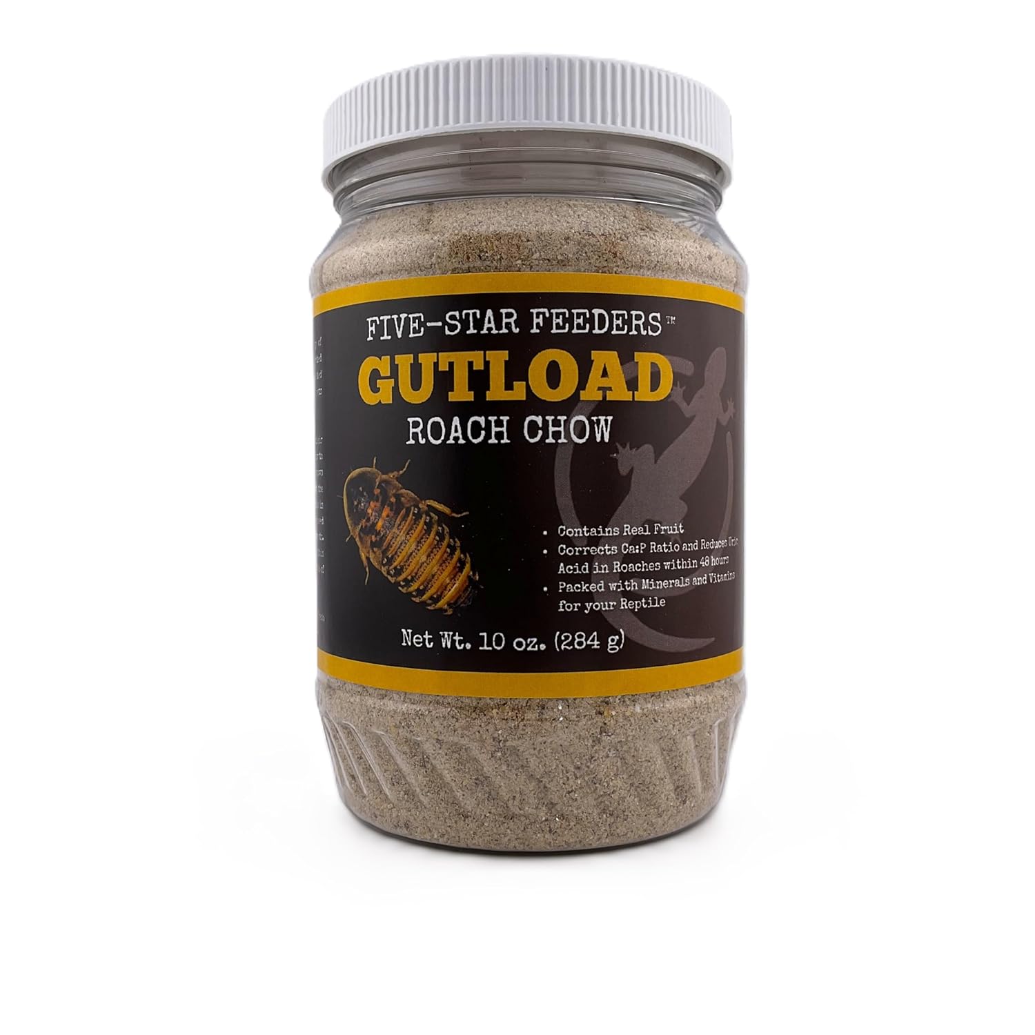 Roach Breeder Diet – Part 1: Carb Blend – Breeder-Optimized Formula for Dubia Roaches and Feeder Insects – 10 oz Plastic Jar