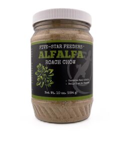 Roach Breeder Diet – Part 1: Carb Blend – Breeder-Optimized Formula for Dubia Roaches and Feeder Insects – 10 oz Plastic Jar