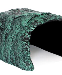 Rock Cave Habitat Hidden for Reptile and Amphibians.Terrarium & Aquarium Decor, Reptile hideout Hide Cave, Perfect for Bearded...