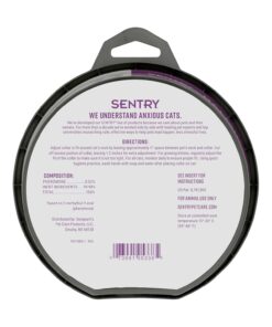 Sentry Calming Collar for Cats, Long-Lasting Pheromone Collar Helps Calm Cats for 30 Days, Reduces Stress, Anxiety, Loud Noises and Separation, 3 Count