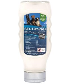 SENTRY Oatmeal Flea and Tick Shampoo for Dogs, Rid Your Dog of Fleas, Ticks, and Other Pests, Hawaii Ginger Scent, 63.5 oz